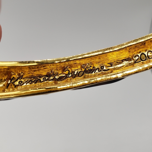 KJL Leopard print enamel bracelet 2006 - Picture 8 of 13